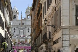 O edifício em que a casa de hóspedes se localiza