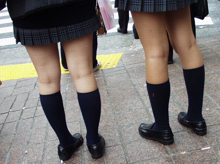 【画像】女子校生のふとももによる理性破壊ｗｗｗ