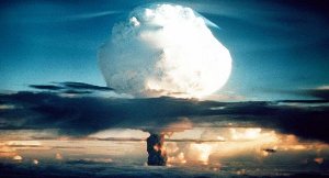 The first hydrogen bomb test 'Mike'