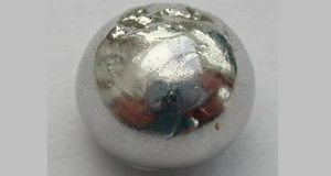 1 gram bead of high-purity ruthenium