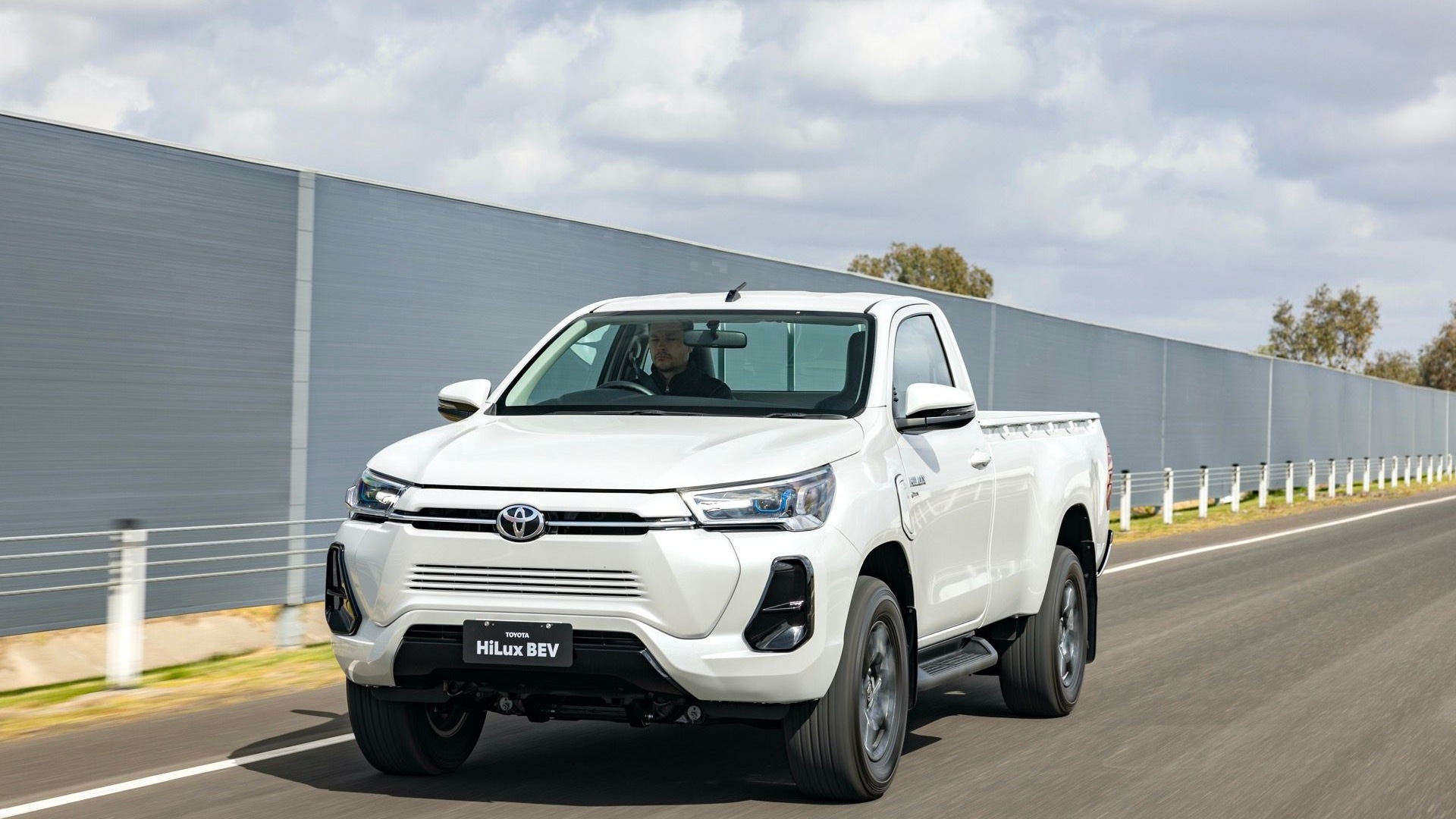 Toyota HiLux Revo BEV Concept vehicle