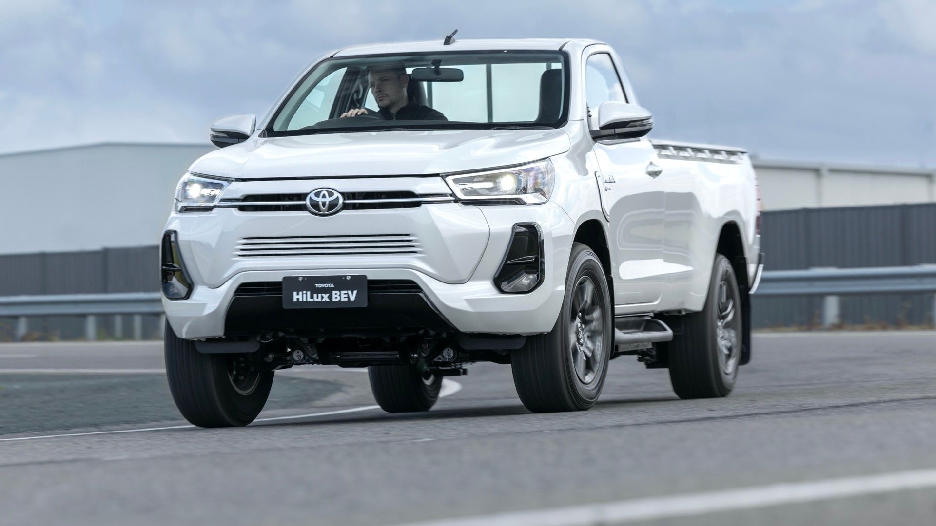 Toyota HiLux Revo BEV Concept vehicle