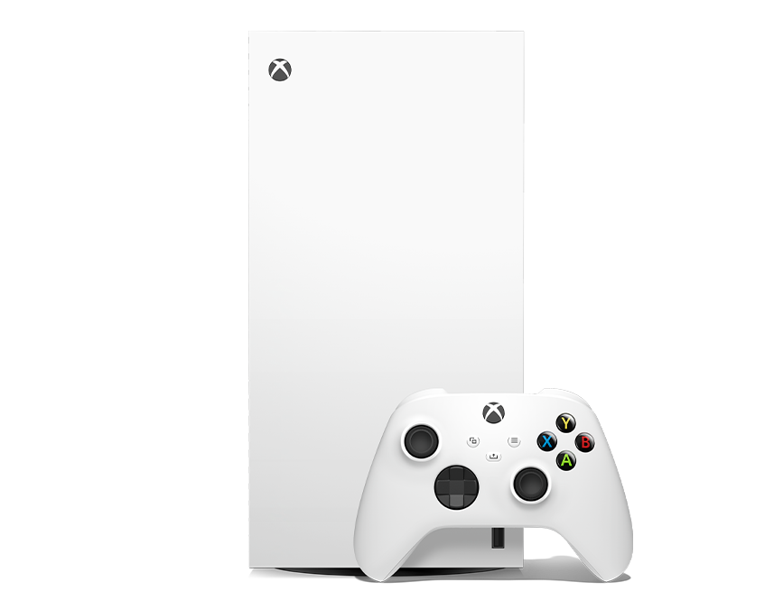 Xbox Series X – 1 TB All-Digital Robot White with Xbox Wireless Controller – Robot White