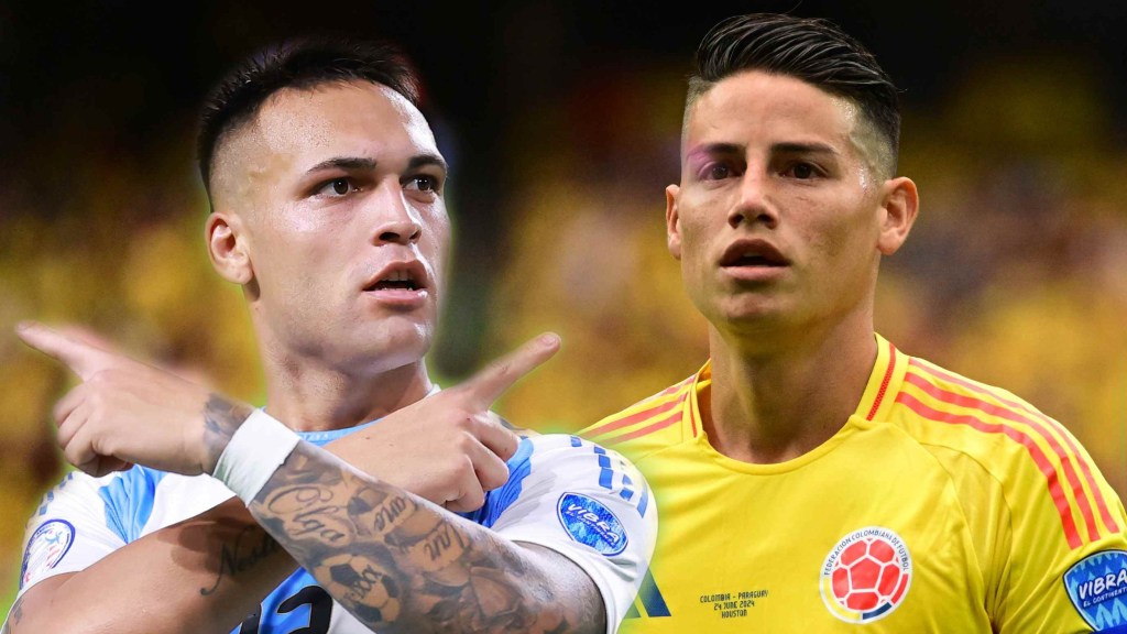 cuartos copa america lautaro james argentina colombia