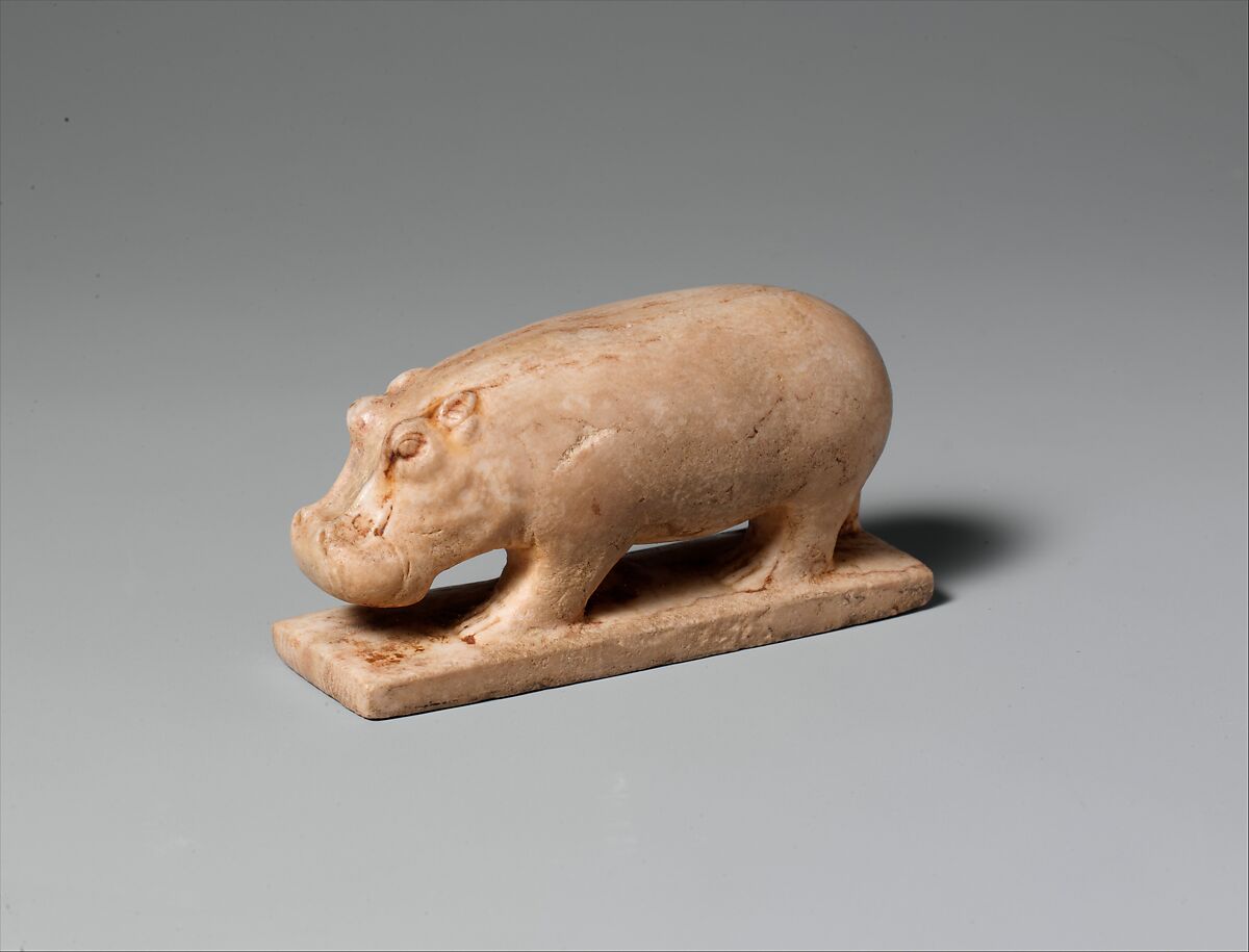 Hippopotamus figurine