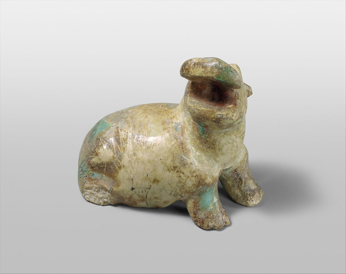 Hippopotamus figurine