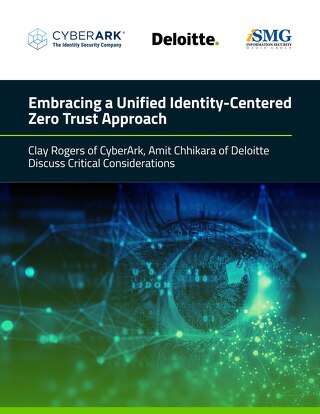 Transcript: Embracing a Unified Identity-Centered Zero Trust Approach