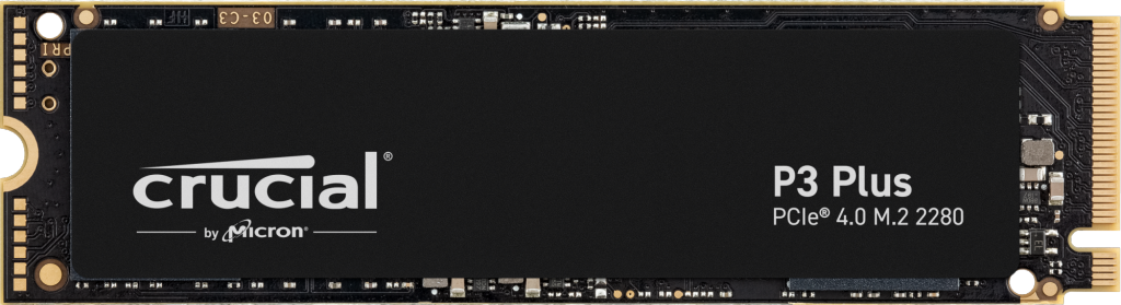 Crucial P3 Plus 2TB PCIe M.2 2280 SSD- view 1