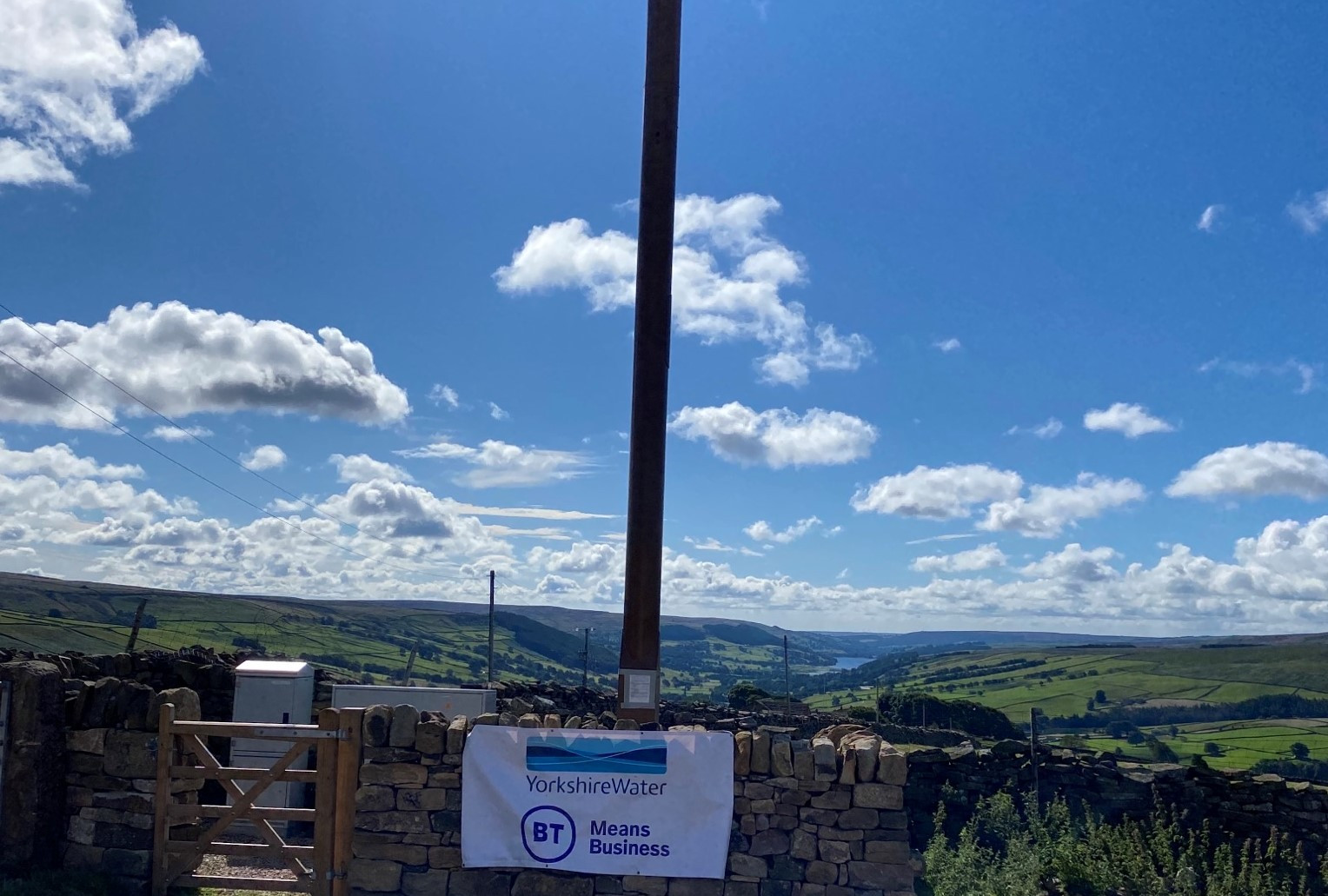 EE 4G mast Nidderdale