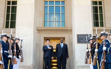 SD Lloyd J. Austin III hosts Japan's Defense Minister for Bilateral Meeting