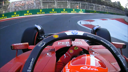 ONBOARD: Charles Leclerc’s 2024 Pirelli Pole Position Award lap at the 2024 Azerbaijan Grand Prix