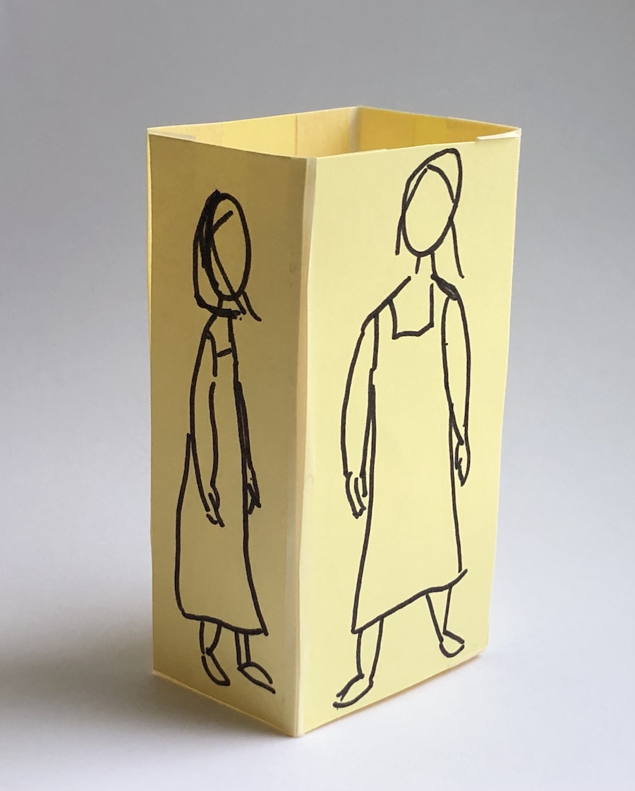 Card maquette example