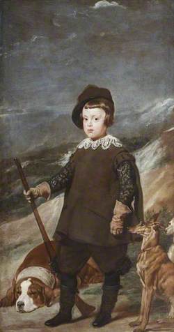 Prince Baltasar Carlos (1629–1646), Aged 6, as a Hunter