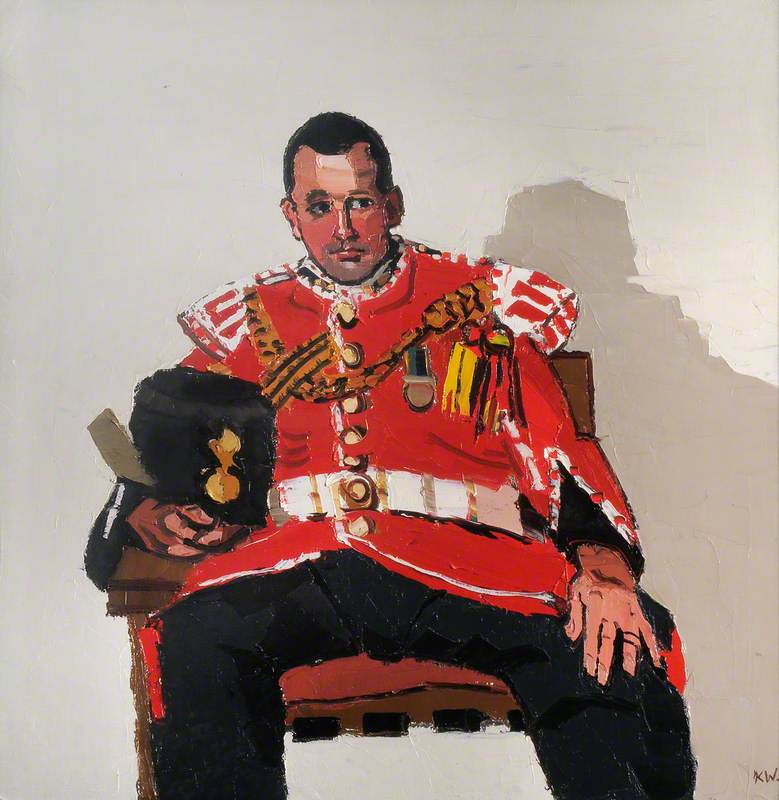 Corporal Norman Pritchard, Goat Major, 3rd Battalion