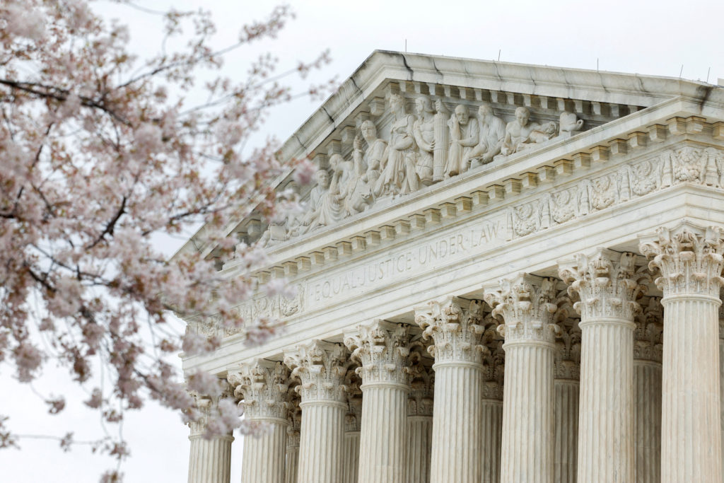 The United States Supreme Court is seen in Washington, U.S., March 27, 2023. Photo by Evelyn Hockstein/REUTERS