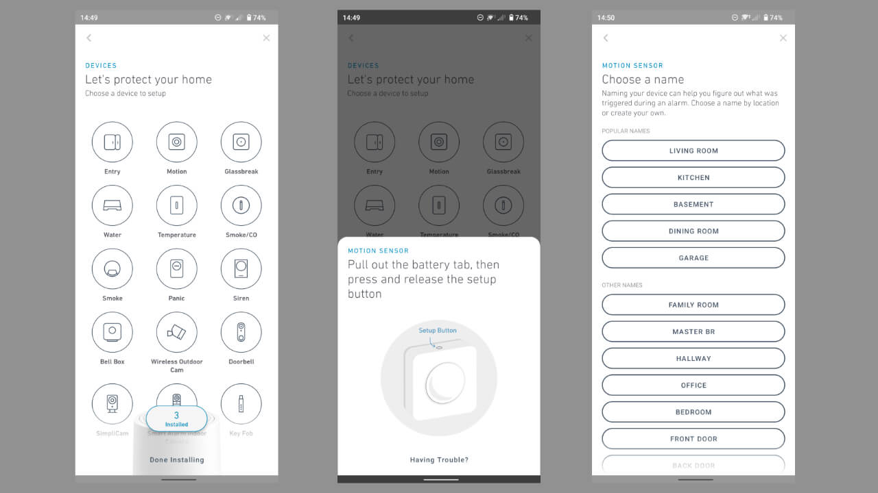 How to install a home security system image 5 system setup