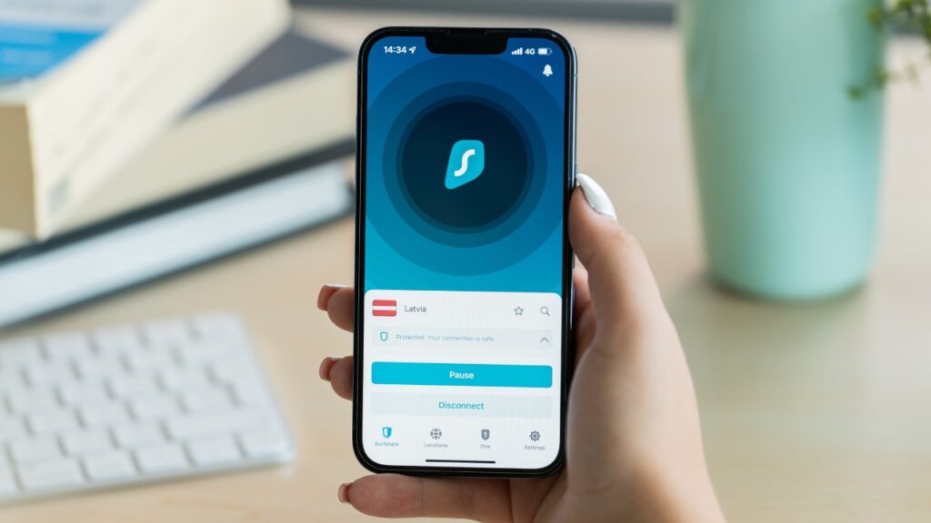 Surfshark VPN on iPhone