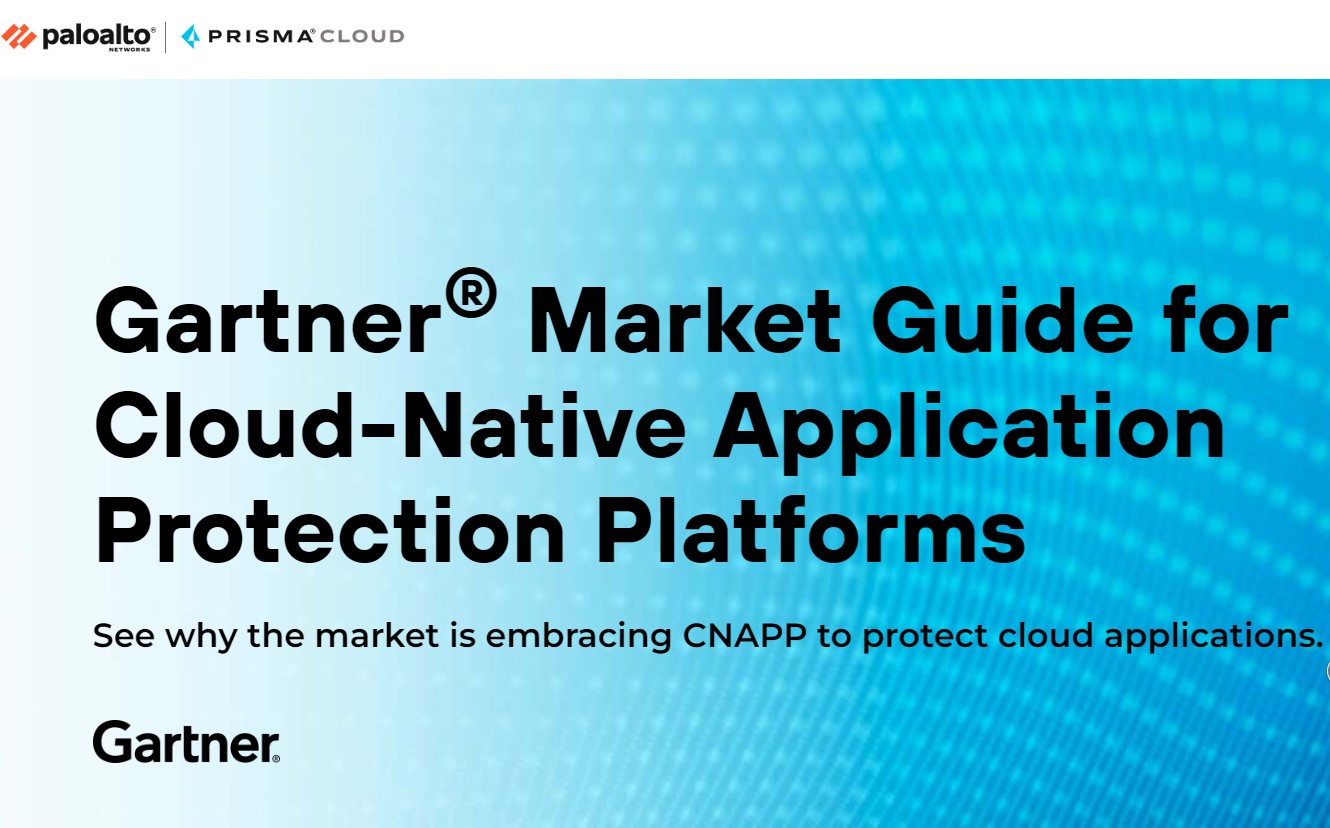 Gartner Market Guide for CNAPP