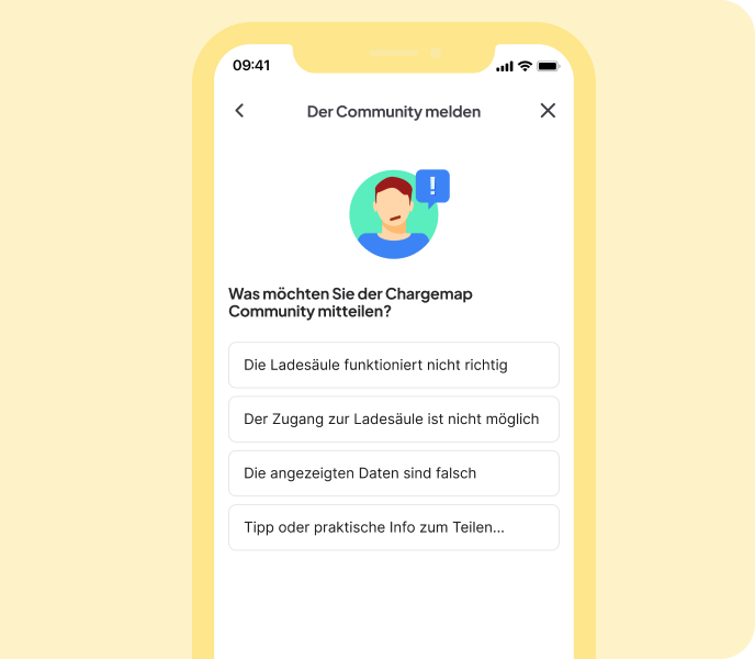 Der Community eine praktische Info oder eine Fehlfunktion melden