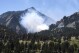 Smoke rises from a fire burning south of NCAR in Boulder, Colo., as seen from Chautauqua Park, Friday, July 12, 2024. (Zachary Spindler-Krage/The Denver Post via AP)