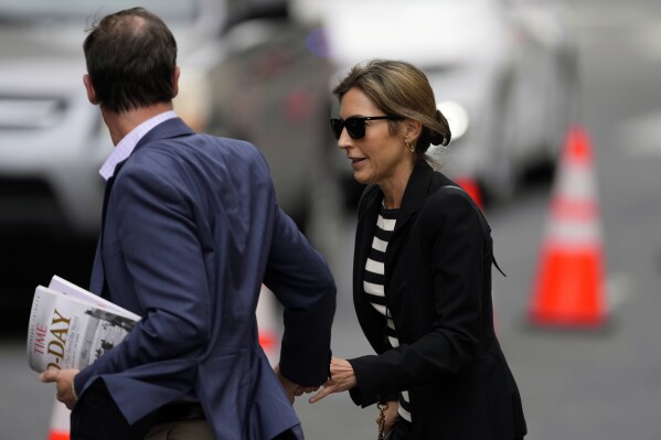 Hallie Biden departs from federal court, Wednesday, June 5, 2024, in Wilmington, Del. (AP Photo/Matt Slocum)