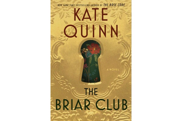 This cover image released by William Morrow shows "The Briar Club" by Kate Quinn. (William Morrow via AP)