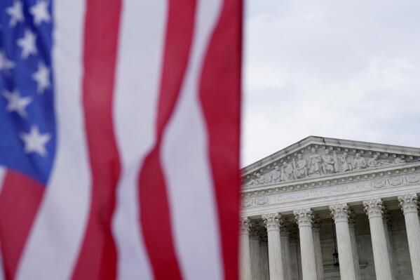 FILE - The U.S. Supreme Court, May 16, 2022, in Washington.  (AP Photo/Mariam Zuhaib, File)