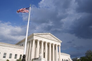 The Supreme Court in Washington, Sunday, June 30, 2024. (AP Photo/Susan Walsh)