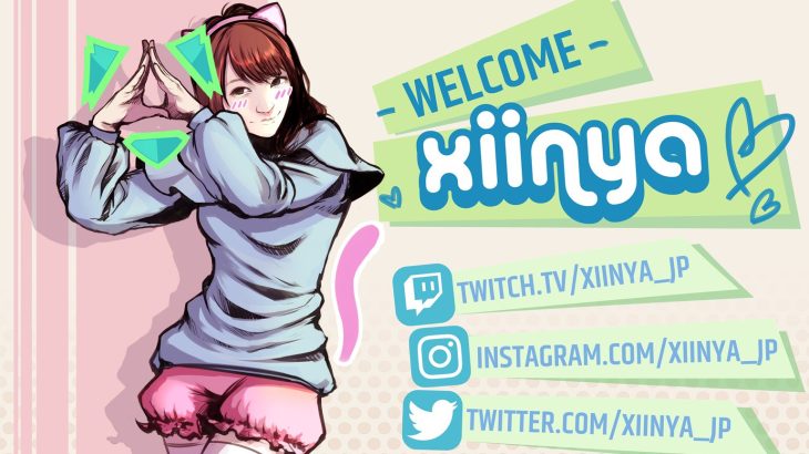 日本人女性ストリーマー「xiinya」がAllianceに加入しxiiny[A]に