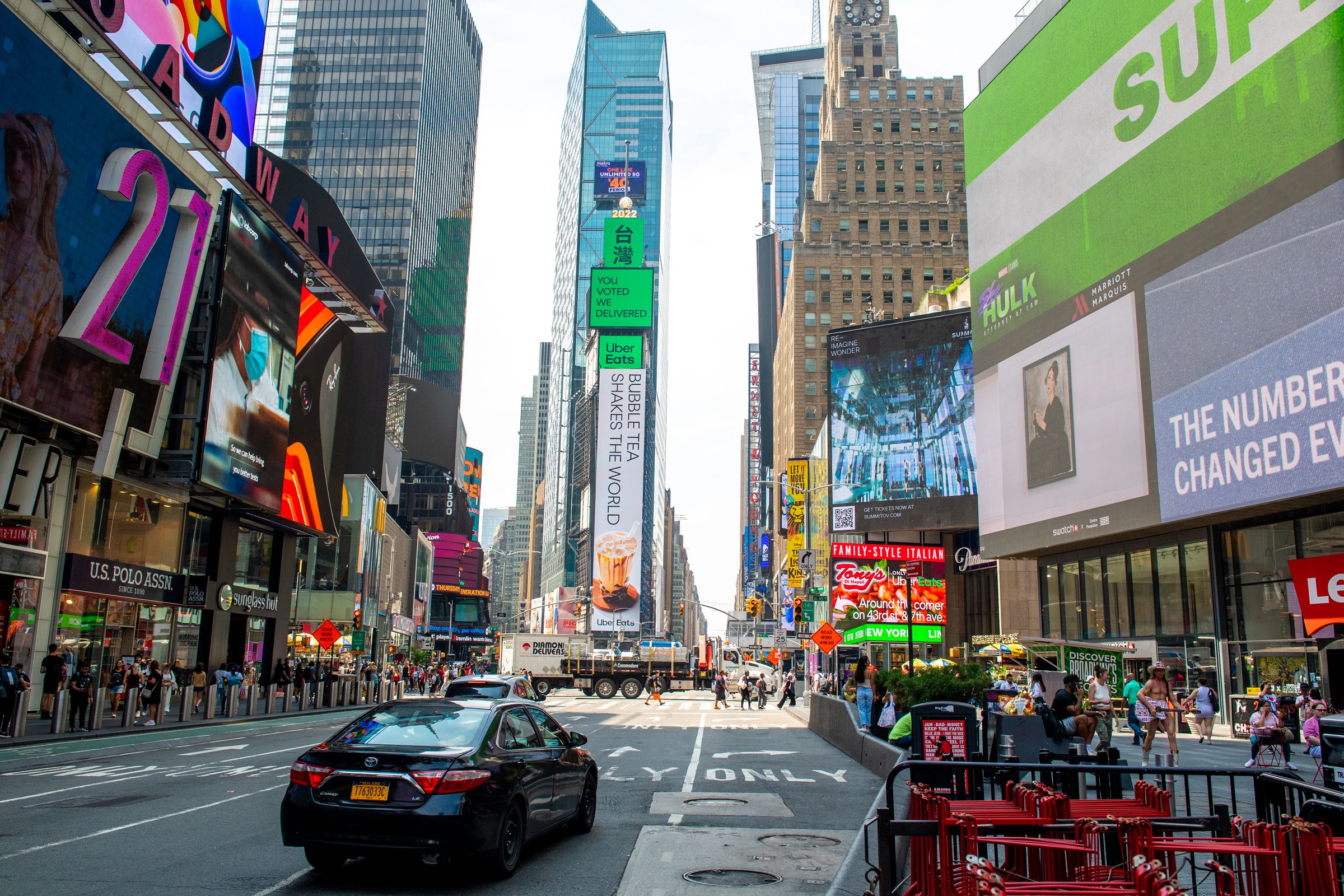 Times Square in NYC