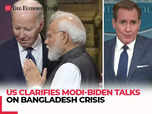 'Indian PM discussed B'desh': US clarifies Modi-Biden talks:Image