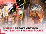 Tel Aviv: Protestors clash with Israeli Police:Image