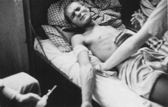 A Romani (Gypsy) victim of Nazi medical experiments to make seawater safe to drink.