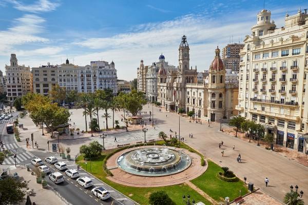 City hall in Valencia