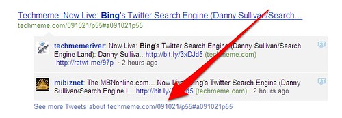 Bing Twitter Search