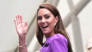 Kate Middleton reaparece en en la final masculina de Wimbledon