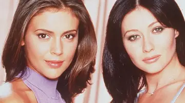 Alyssa Milano y Shannen Doherty como Phoebe y Prue en 'Embrujadas'