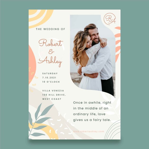 Wedding flyer templates