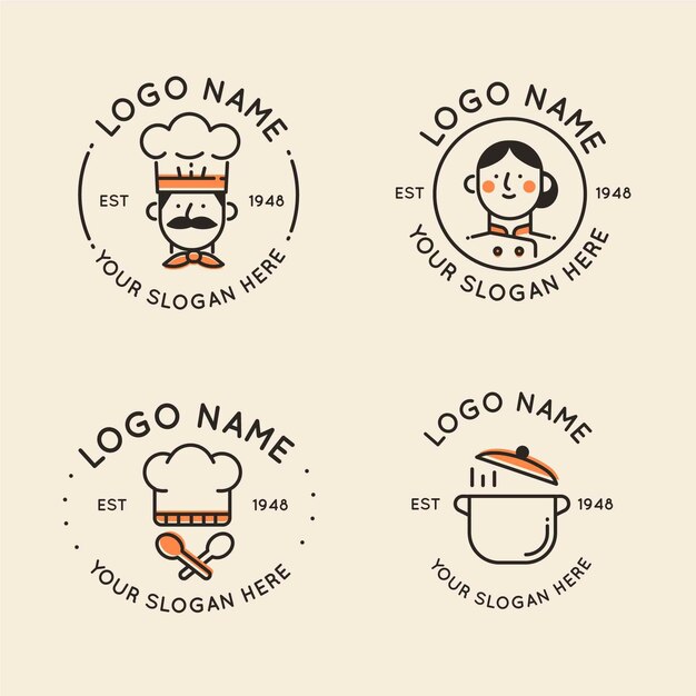 Chef logo templates