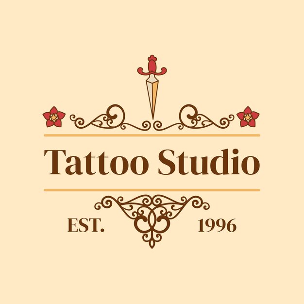 Tattoo logo templates