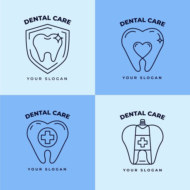 Dental logo templates