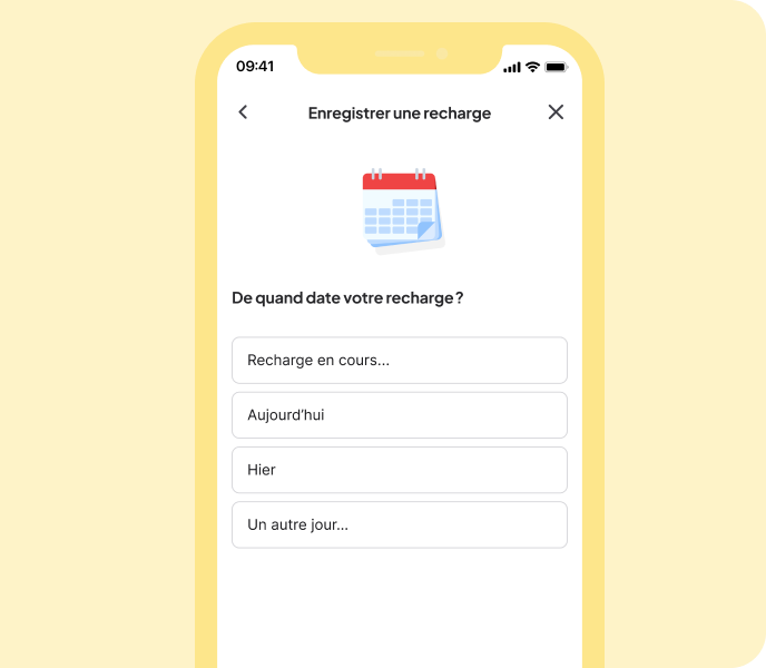 Enregistrer une recharge pour indiquer que la borne est fonctionnelle