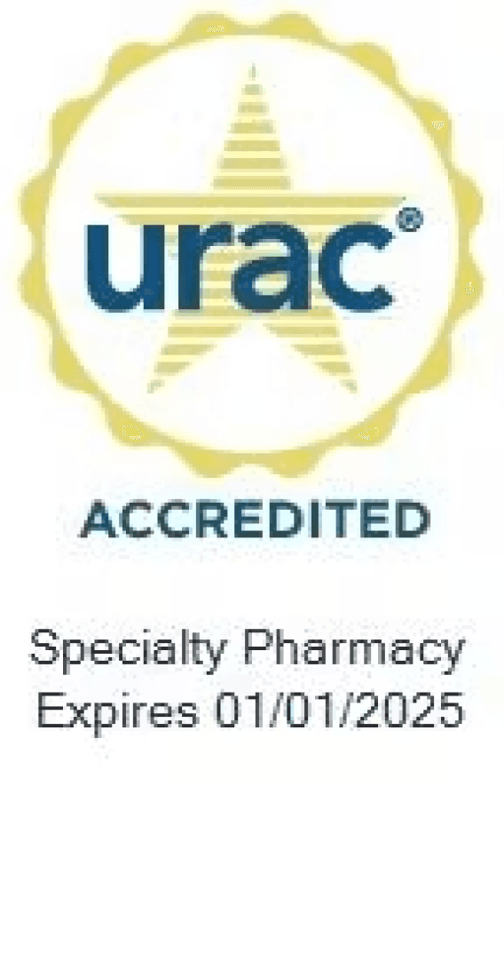 URAC accredited seal