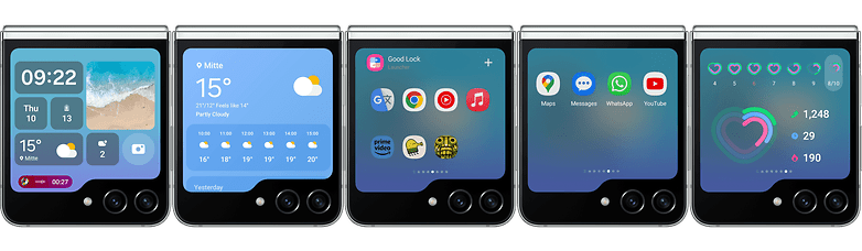 Samsung Galaxy Z Flip 5, review, UI