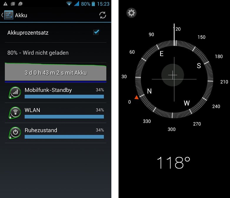 no 1 x1 battery compass de