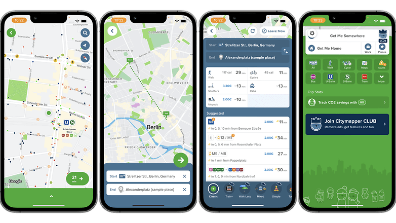 Best iOS apps screnshots Citymapper