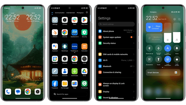 Screenshots von MIUI 14 auf dem Xiaomi 13 Pro