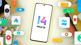 Smartphone mit MIUI 14 Bootlogo