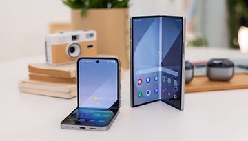 Das Galaxy Z Flip 6 und das Galaxy Z Fold 6 nebeneinander