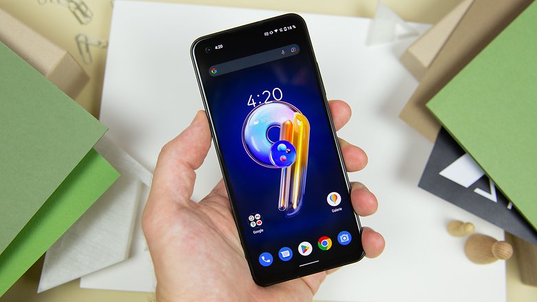 Das Display des Zenfone 9